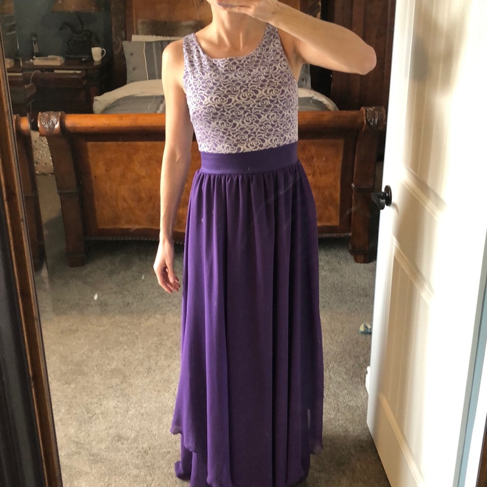 2/$40 Purple Maxi Dress